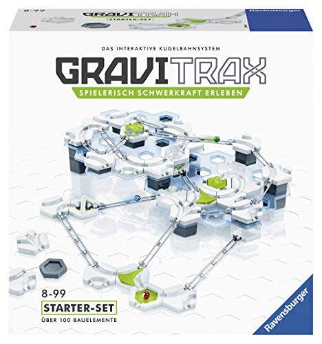 Ravensburger GraviTrax Starterset - Erweiterbare Kugelbahn für Kinder, Interaktive Murmelbahn, Lernspielzeug und Konstruktionsspielzeug ab 8 Jahren